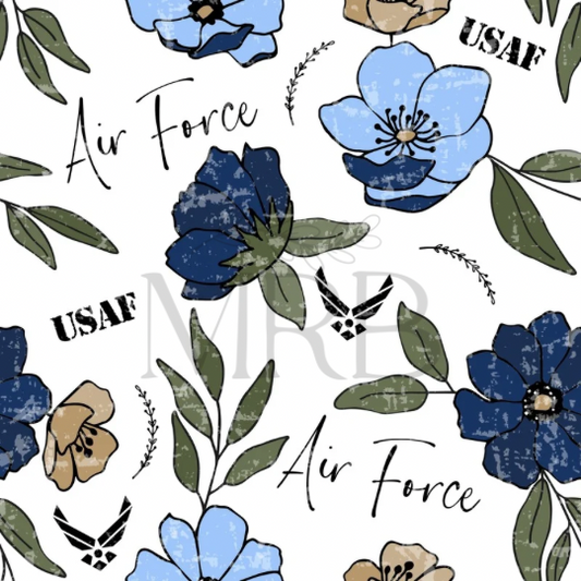 Air Force Floral (ON HAND)