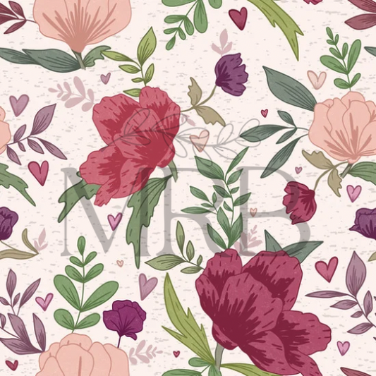 Magenta Floral (ON HAND)