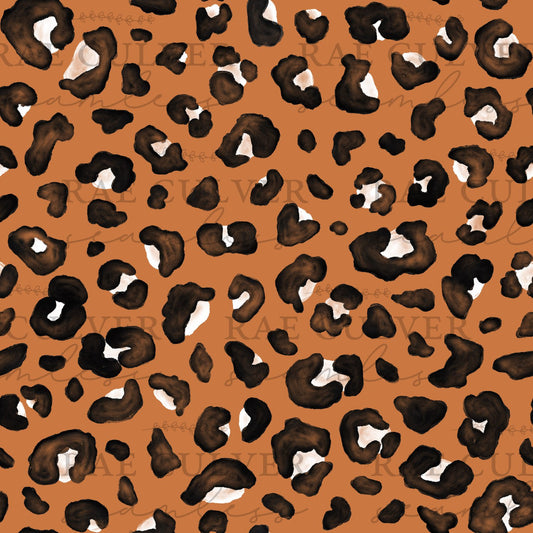 Orange +Black Cheetah (ON HAND)