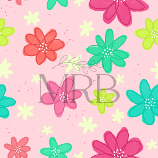 Bright Boho Daisies(ON HAND)