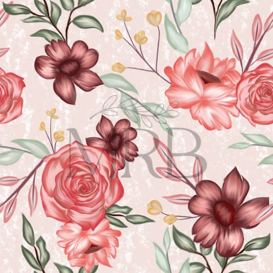 Pink Floral (ON HAND)
