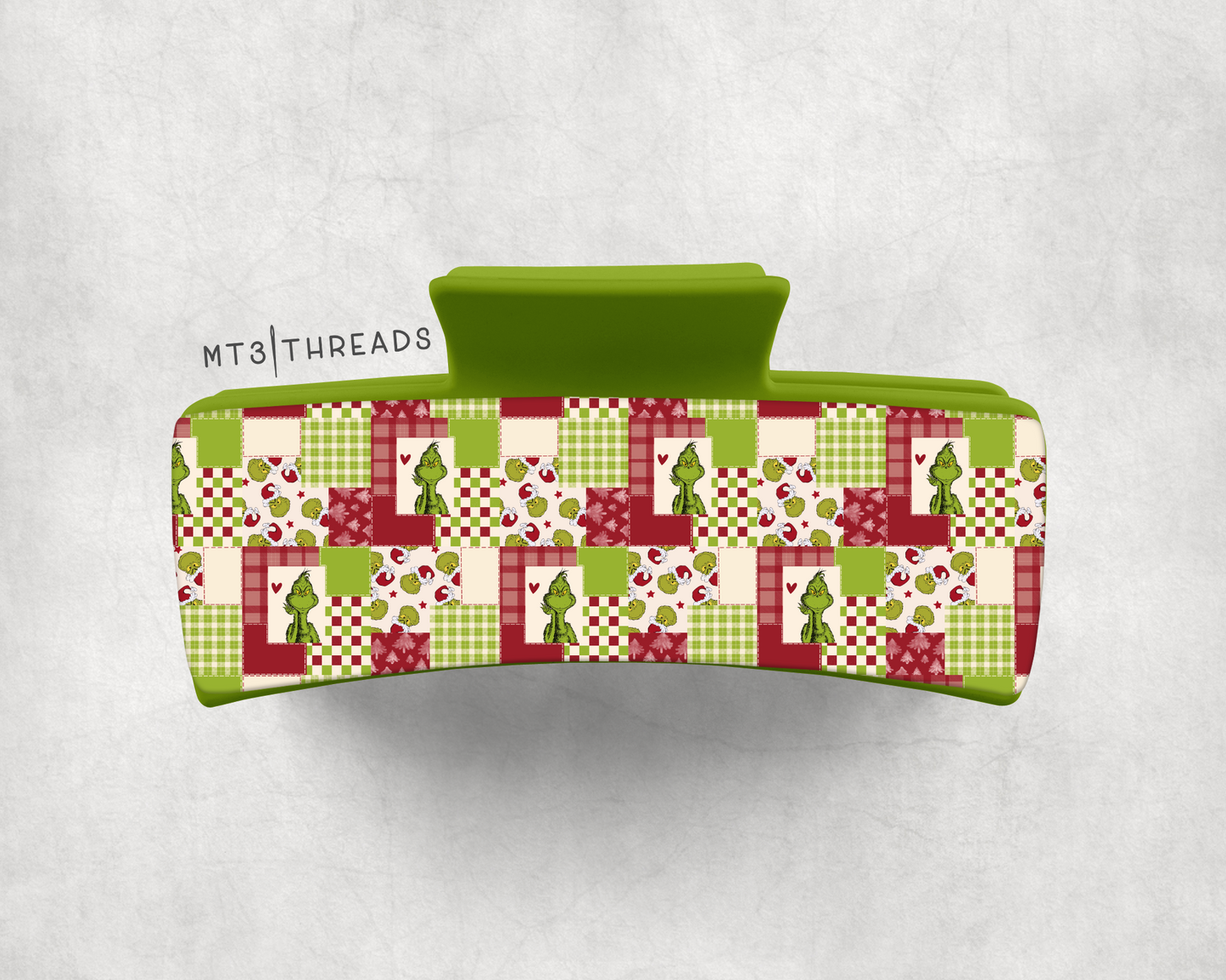 Mean One Patchwork | Claw Clip