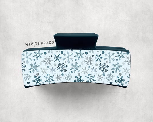 Snowflakes | Claw Clip