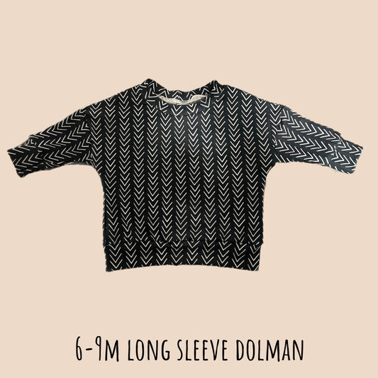 6-9M Long Sleeve Dolman