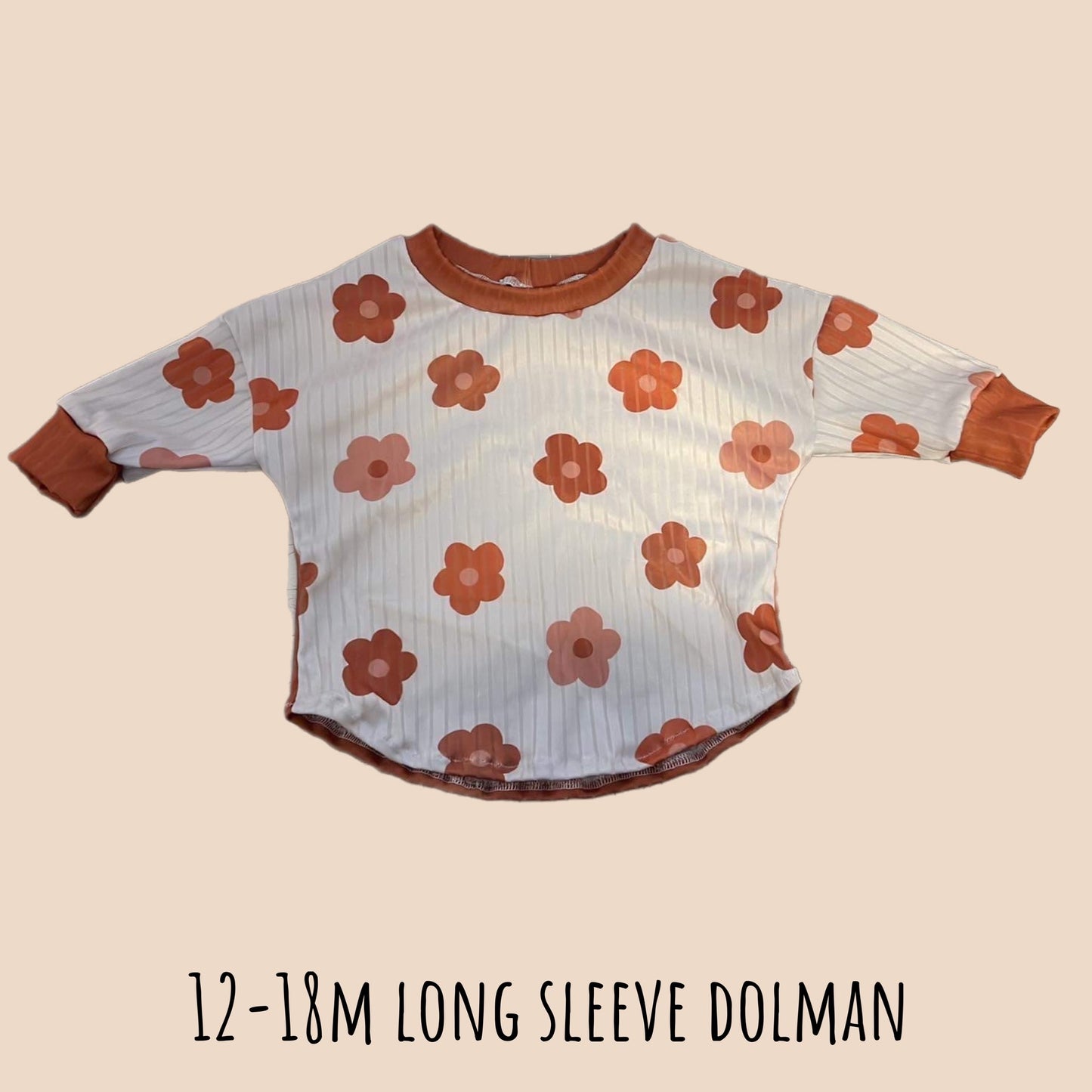 12-18M Long Sleeve Dolman