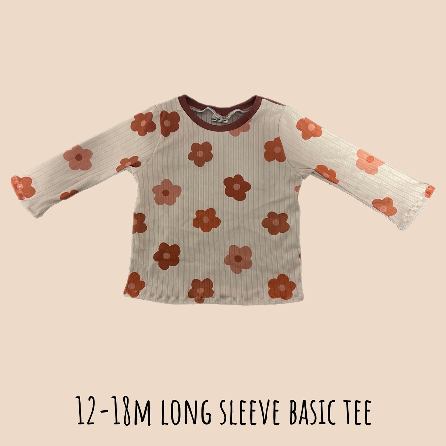 12-18M Long Sleeve Basic Tee
